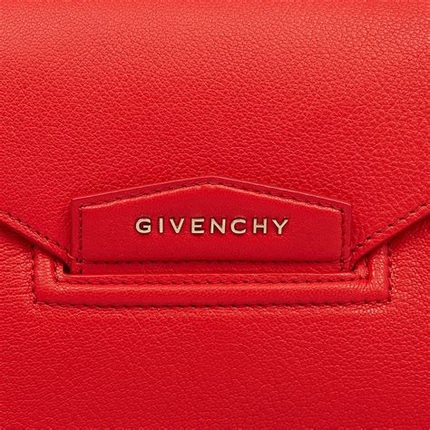 givenchy red envelope clutch|Givenchy Red Leather Antigona Envelope Clutch .